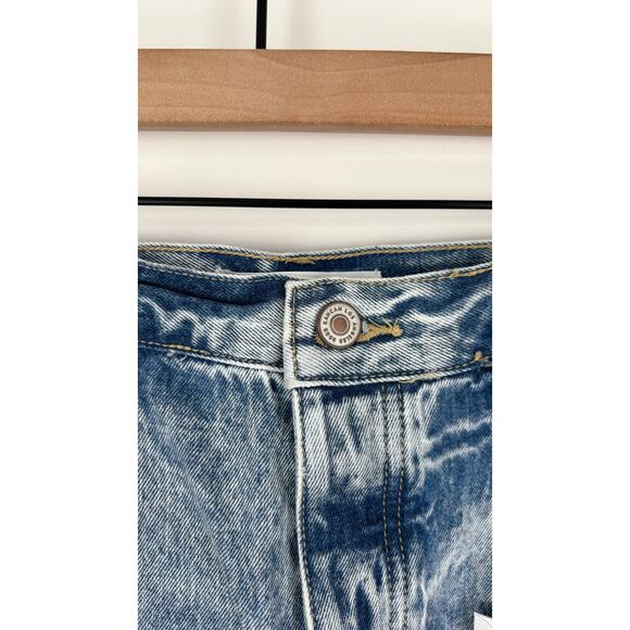 KanCan Kiara Ultra High Rise 90s Button Fly Boyfriend Jeans Womens Size 29 New - Picture 7 of 14